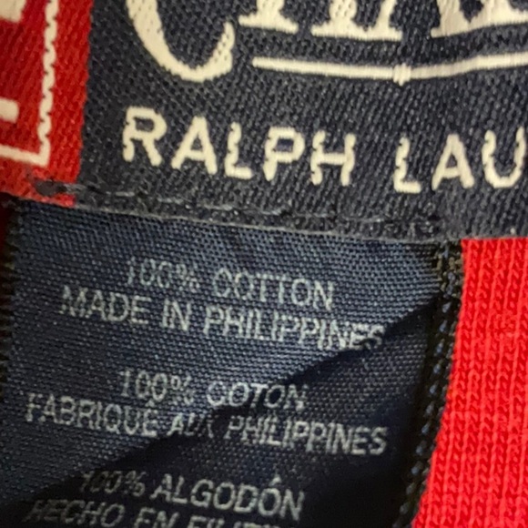 Chaps Men's Red Checkered Polo Shirt - Picture 4 of 6